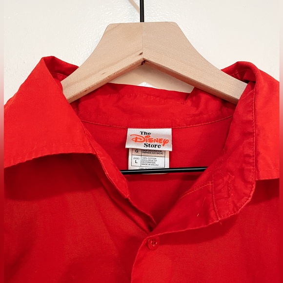 Disney Men’s Embroidered Button-Up Shirt - Picture 5 of 5